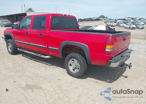 2001 Chevrolet Silverado 2500Hd Ls from USA, damaged, VIN 1GCHC23U91F165922